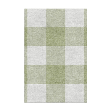 Buffalo Plaid Light Sage in 2' x 3' Size