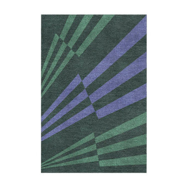 Prisma Mint & Periwinkle in 2' x 3' Size