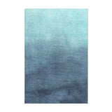 Kieran Watercolor Teal Ombre in 3x2ft Size