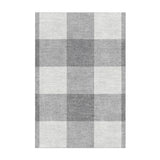 Buffalo Plaid Light Grey in 2' x 3' Size