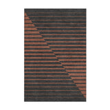 Euclid Black & Rust in 2' x 3' Size