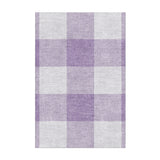 Buffalo Plaid Lilac in 2' x 3' Size