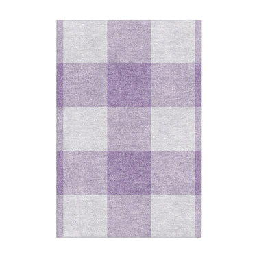 Buffalo Plaid Lilac in 2' x 3' Size