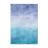 Micah Watercolor Blue & Teal in 3x2ft Size