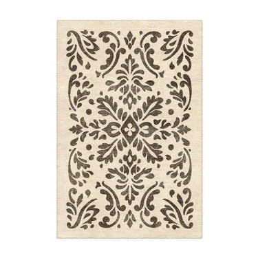 Floranna Ivory & Black in 2' x 3' Size