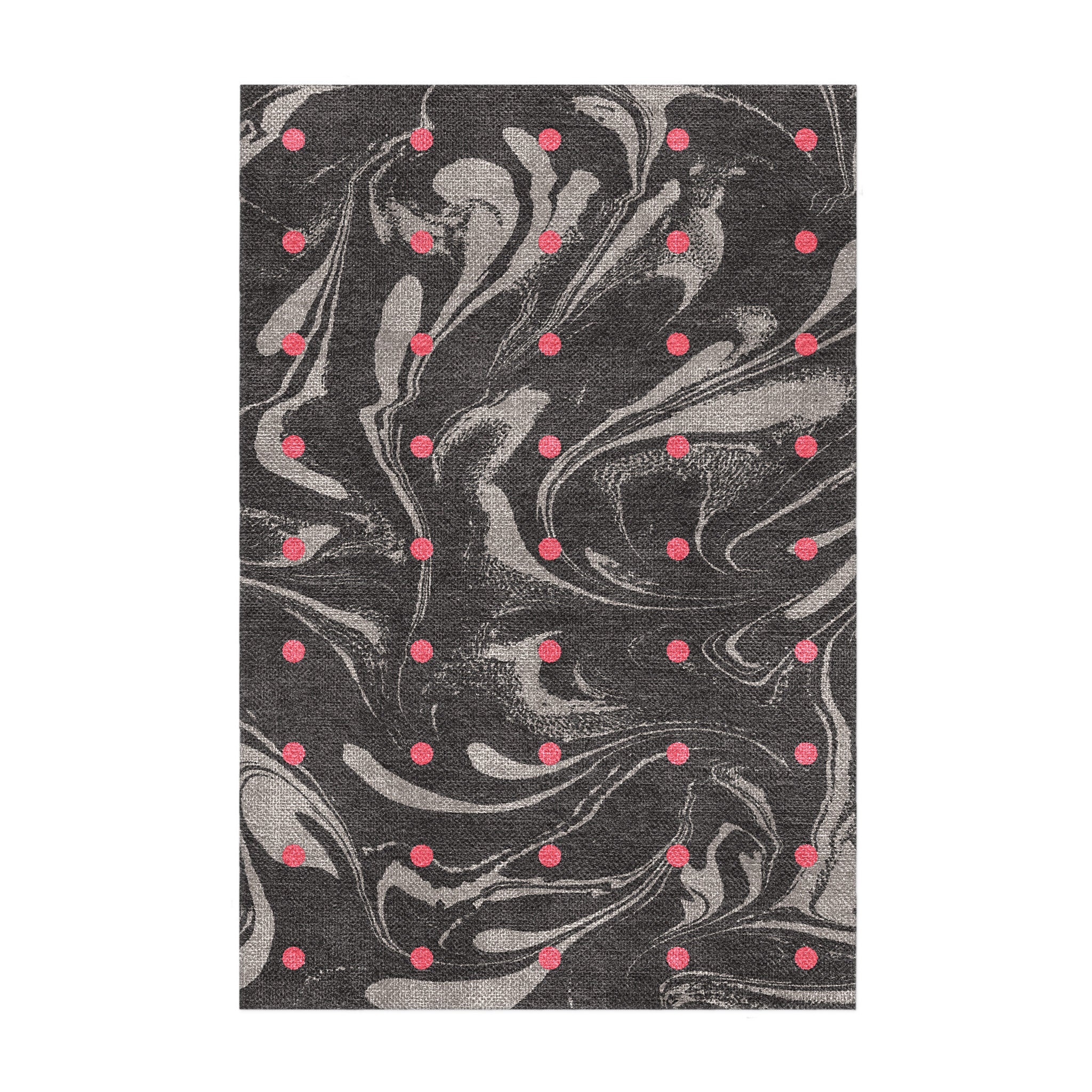 Infredred Rugs Acid Burn Greige & Infrared Area Rug – Undrfoot Rugs
