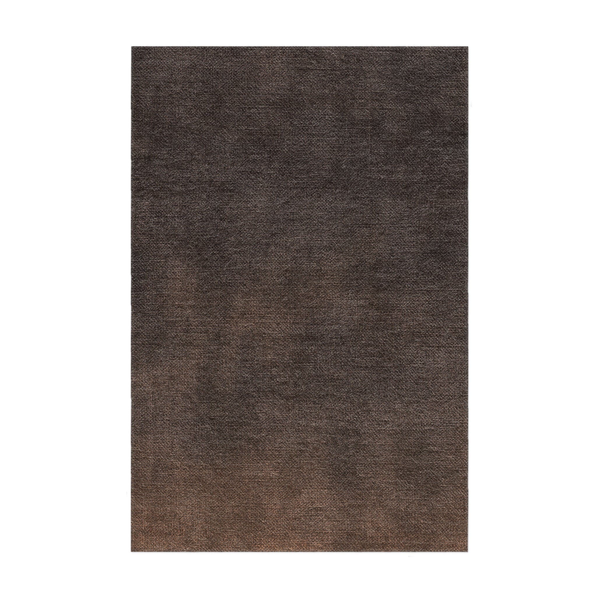 Deep Brown Rug Keanu Watercolor Dark Brown Ombre Area Rug – Undrfoot Rugs