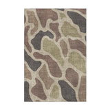 Duck Camo Brown in 2' x 3' Size
