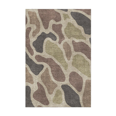 Duck Camo Brown in 2' x 3' Size
