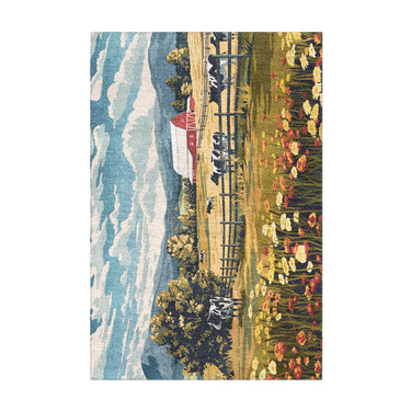 Vermont Spring Farmlife in 3x2ft Size