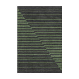 Euclid Black & Green in 2' x 3' Size