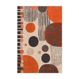 Charl Orange & Taupe in 2' x 3' Size