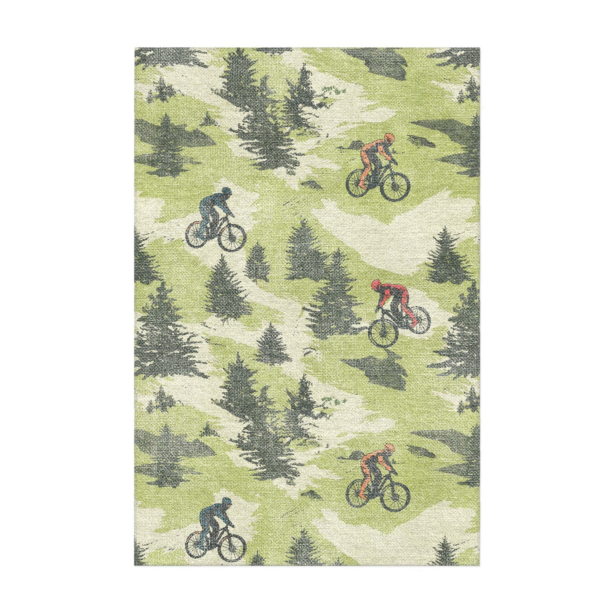Mtb Rugs Mountain Bike Park Area Rug – Undrfoot Rugs