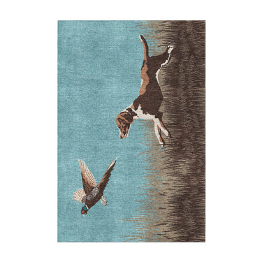 That Dog'll Hunt Blue in 2' x 3' Size