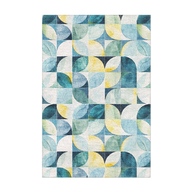 Aeolus Blue & Green in 2' x 3' Size