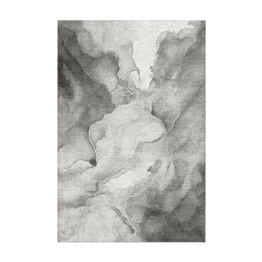 Zephyr Watercolor Grey in 2' x 3' Size