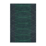 Kepler Navy & Teal in 2' x 3' Size