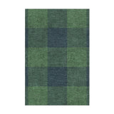 Buffalo Plaid Green & Navy in 2' x 3' Size