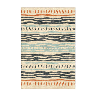 Delsin Blue & Orange in 2' x 3' Size