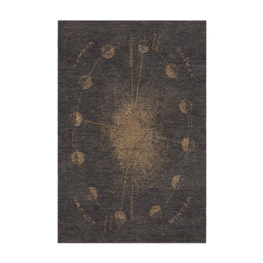 Equinox Brown & Gold in 2' x 3' Size