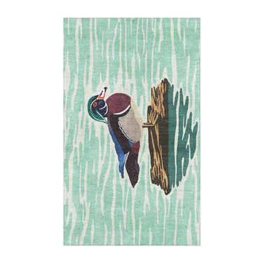 Floating Wood Duck in 3' x 5' Size