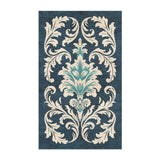 Aubrey Navy & Teal in 3' x 5' Size