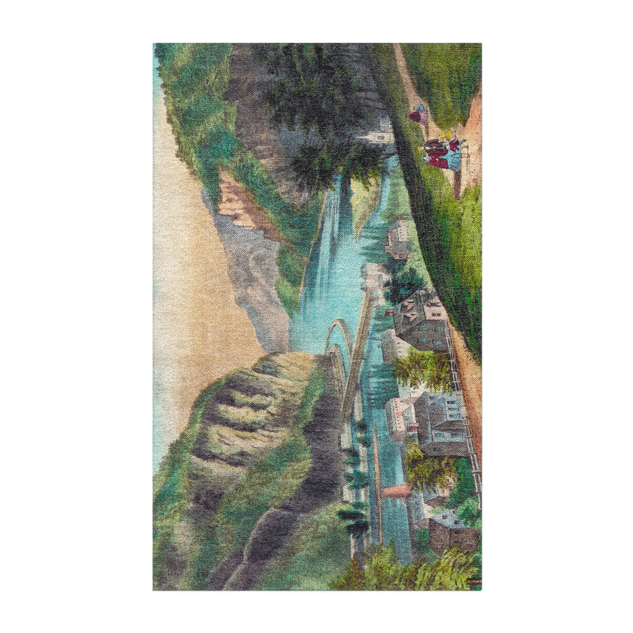 Wv State Rug Fallo Harpers Ferry West Virginia Area Rug – Undrfoot Rugs