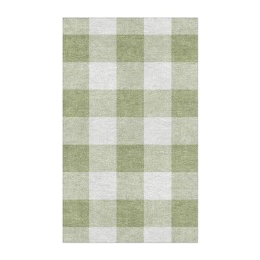 Buffalo Plaid Light Sage in 3' x 5' Size