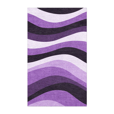 Sinuous Purple Monochrome in 5x3ft Size