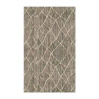 Paxton Black & Taupe in 5x3ft Size