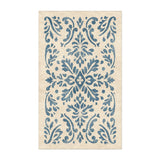 Floranna Ivory & Blue in 3' x 5' Size