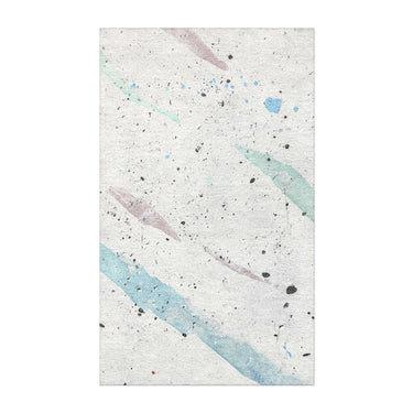 Stephanie Ivory Cool Splatter in 3' x 5' Size