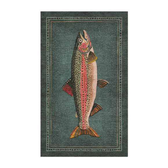 Rainbow Trout Area Rug – Undrfoot Rugs