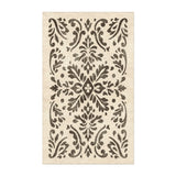 Floranna Ivory & Black in 3' x 5' Size