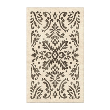 Floranna Ivory & Black in 3' x 5' Size