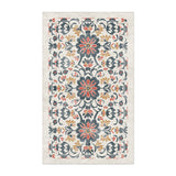 Georgiana Navy & Red in 3' x 5' Size