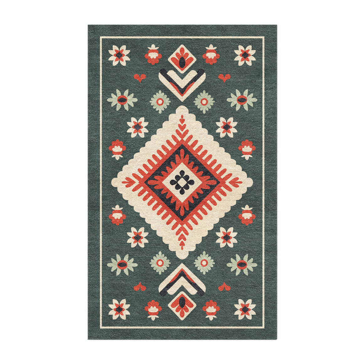 Solano Sage & Terracotta Area Rug – Undrfoot Rugs
