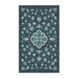 Fenwick Navy & Green in 3' x 5' Size