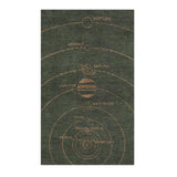 Solar System Forest & Rust in 3' x 5' Size