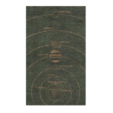 Solar System Forest & Rust in 3' x 5' Size