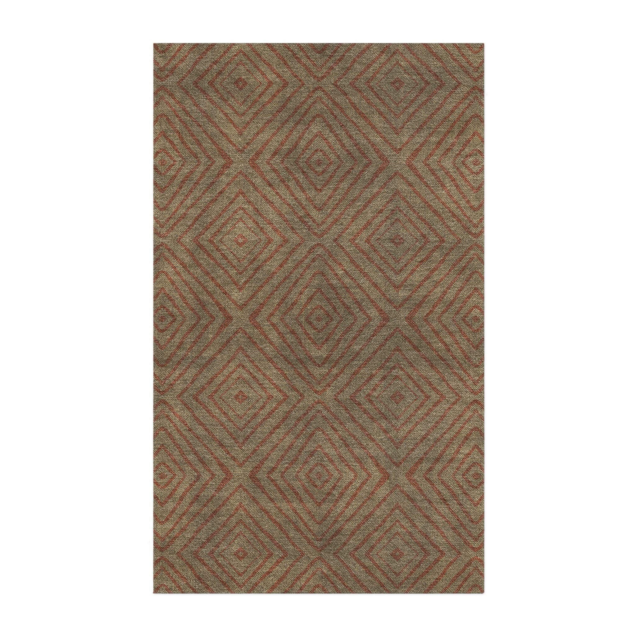 Firefly Rug Rust Terlingua Rust & Palladium Area Rug – Undrfoot Rugs