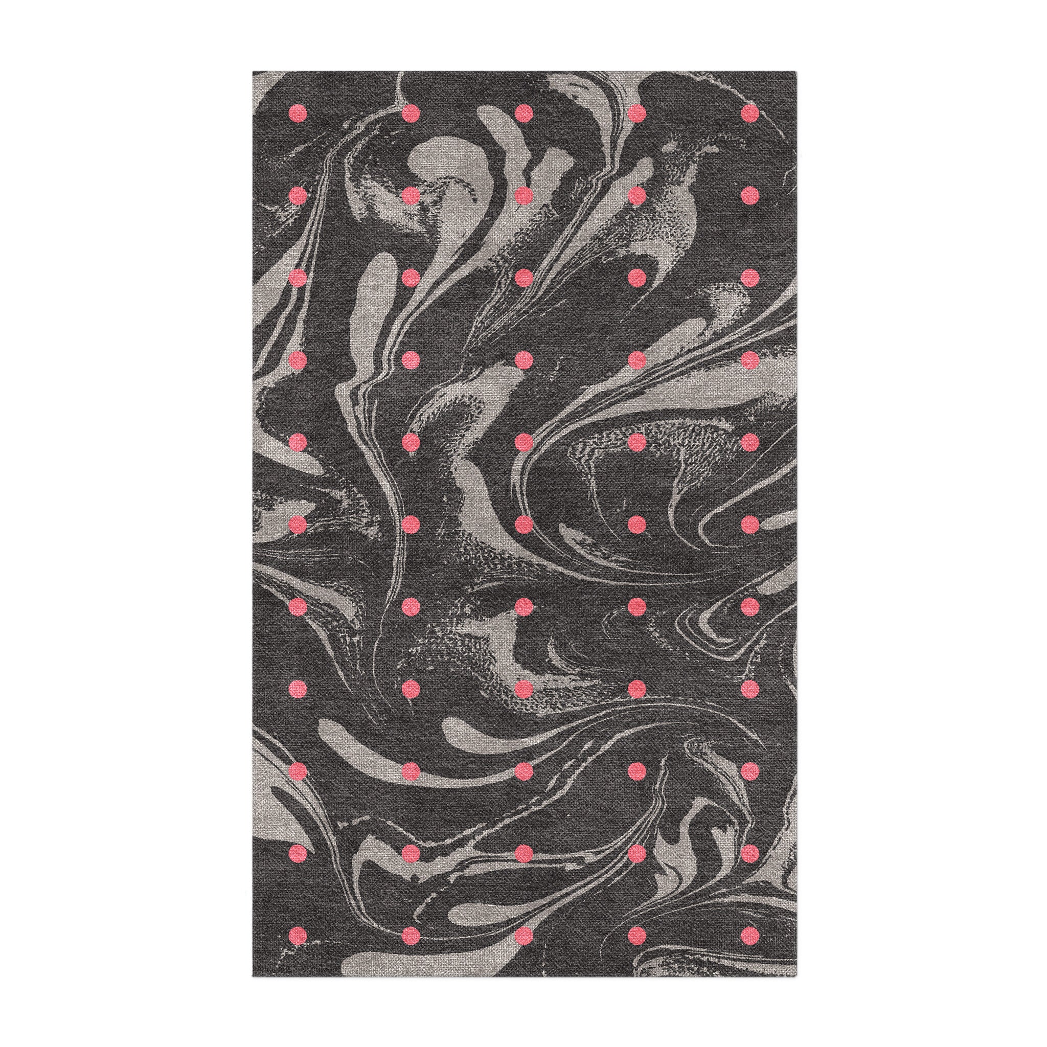 Infredred Rugs Acid Burn Greige & Infrared Area Rug – Undrfoot Rugs