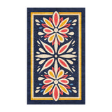 Jasmina Navy Multicolor in 5x3ft Size