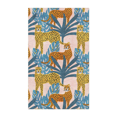 Tropical Cheetahs in 3' x 5' Size