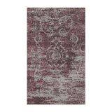 Bennett Maroon & Grey in 3' x 5' Size