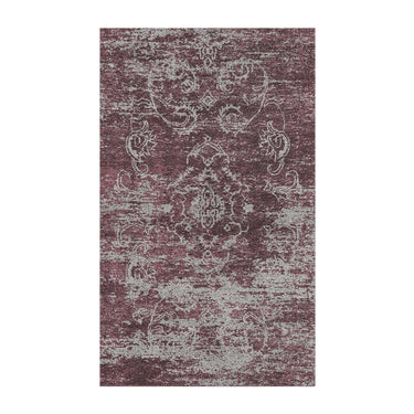 Bennett Maroon & Grey in 3' x 5' Size