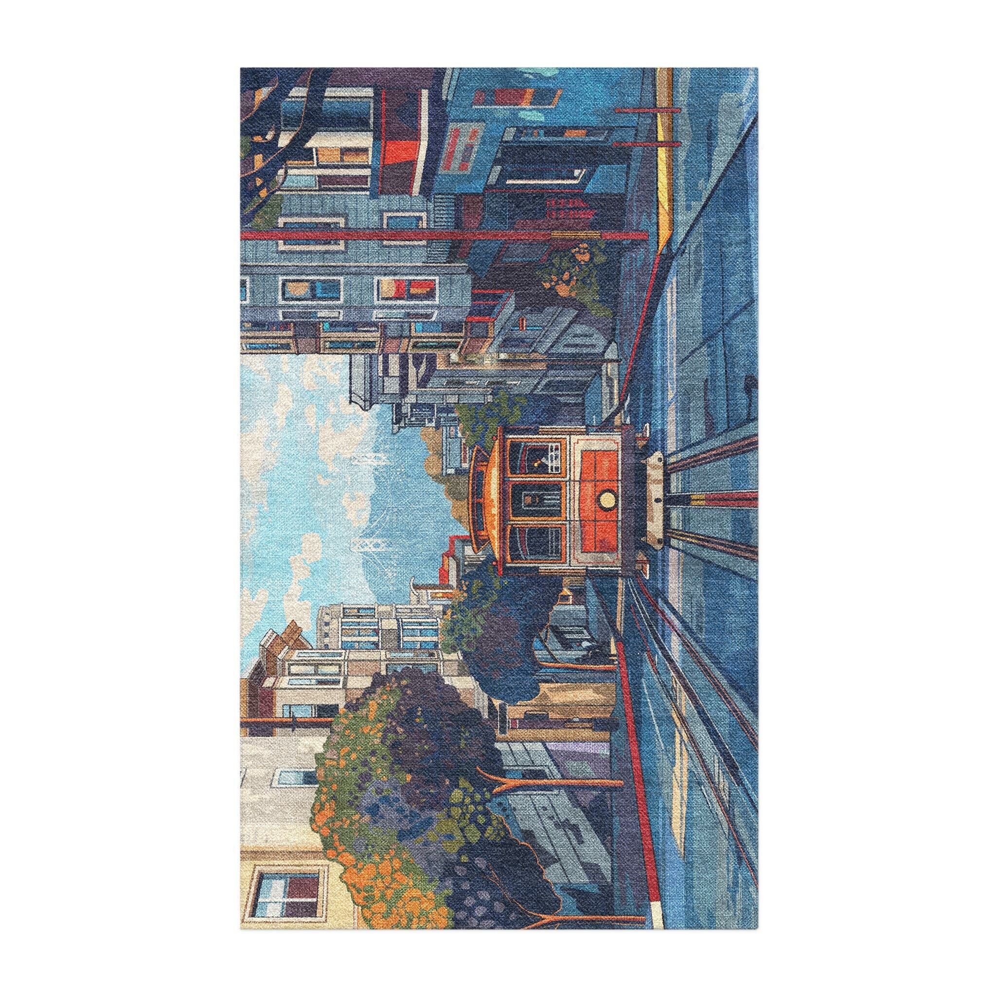 San Francisco Rug San Francisco Trolly Area Rug – Undrfoot Rugs