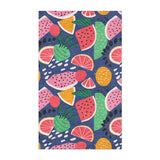 Summer Melon Navy Multicolor in 5x3ft Size