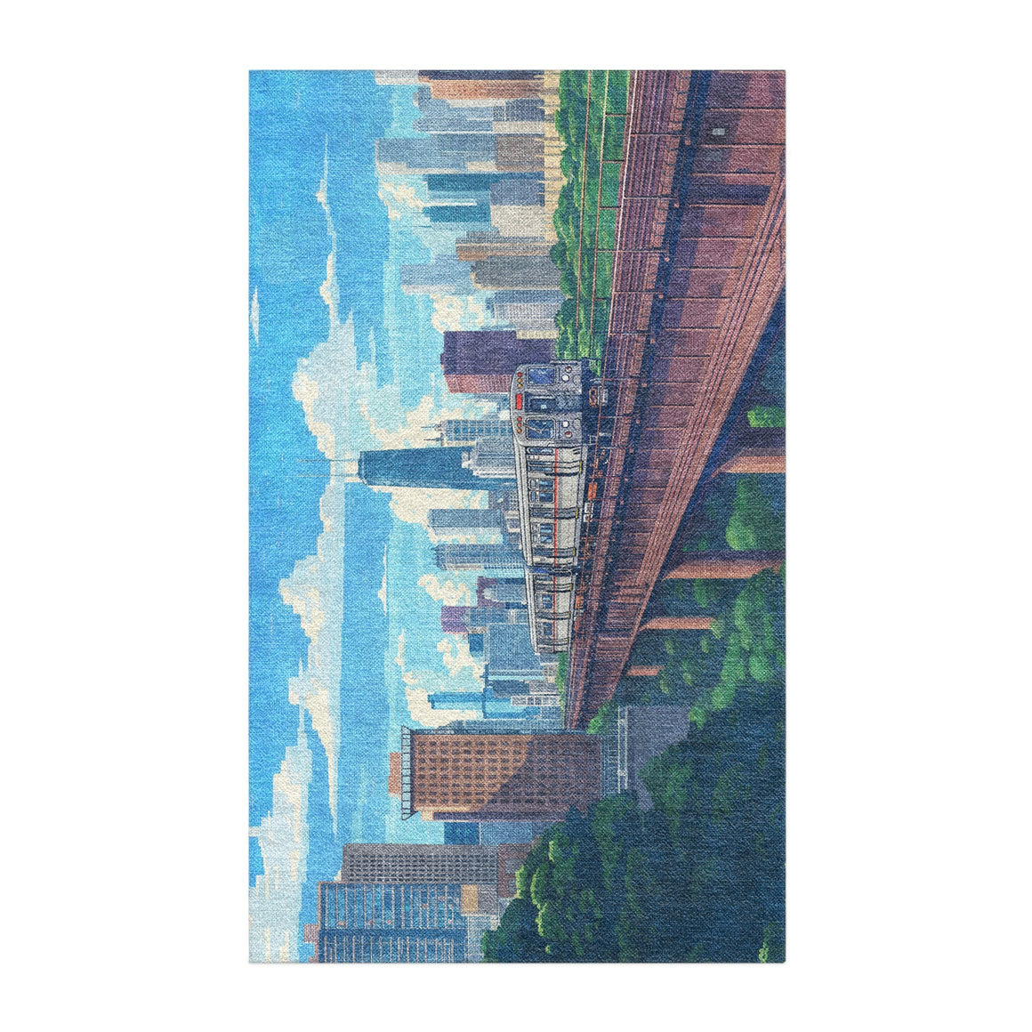 Chicago Rug Chicago Metro Area Rug – Undrfoot Rugs