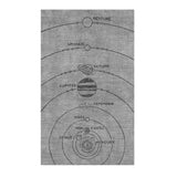 Solar System Grey & Black in 3' x 5' Size